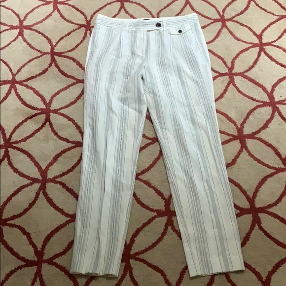 Massimo Dutti Pants - Massimo Dutti Portugal pinstripe pants, size 8